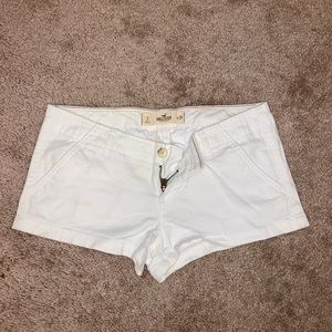White Hollister Shorts